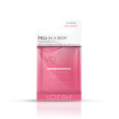 Voesh Pedi in a Box 4-in-1 - VITAMIN RECHARGE