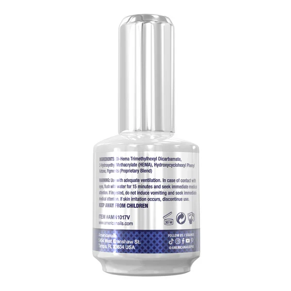 AmericaNails -  No-Cleanse Gel Polish Top Coat | Velvet Finish .5oz