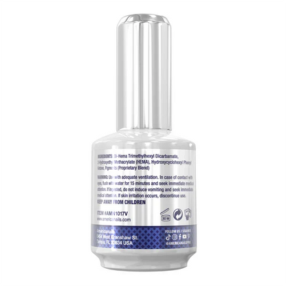 AmericaNails -  No-Cleanse Gel Polish Top Coat | Velvet Finish .5oz
