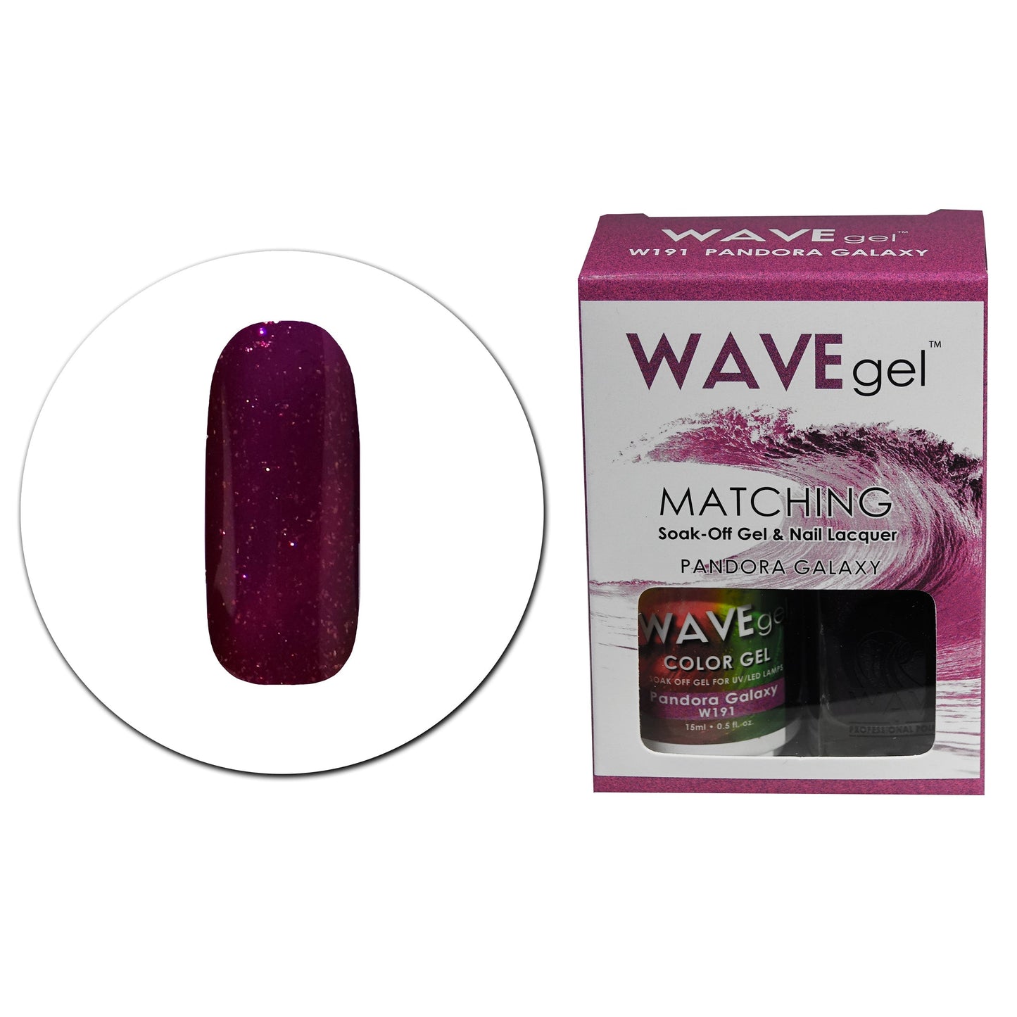 Pandora Galaxy #191 - Wave Gel Duo