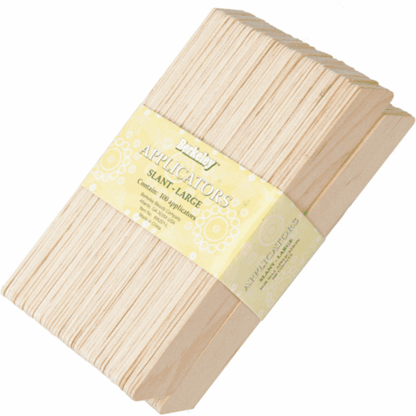 Berkeley - Slanted Wood Wax Applicators 100pc - Small