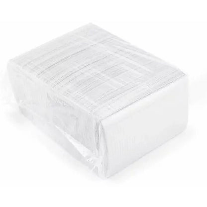 Gel-Le - Disposable Poly-Back Manicure Towels 125pc (White)