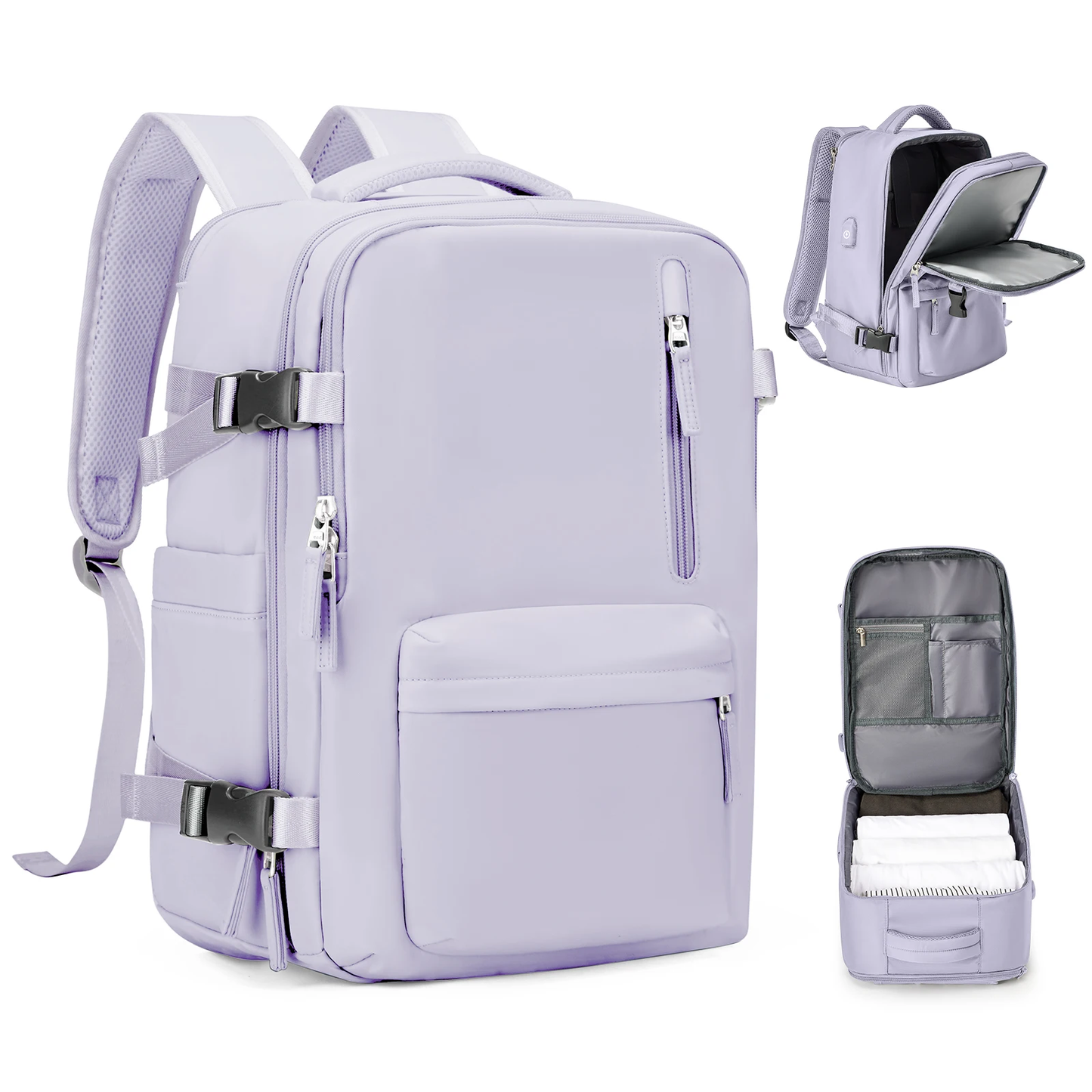 Women's Cabin Travel Backpack Laptop Bag Large Capacity Easyjet Carry-Ons 45X36X20 Backpack Ryanair 40X20X25 Water Resistant Bag
