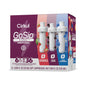 Cirkul Gosip Flavored Water, Makes 36 Energy Drinks. No Sugar, 0 Calories. Flavored Water for Everyday Energy. with Caffeine & B-Vitamins (Black Cherry, Blue Raspberry, Strawberry Watermelon)