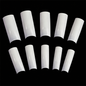 Queen - French Cover White Nail Tips 550pc (Half-Moon)