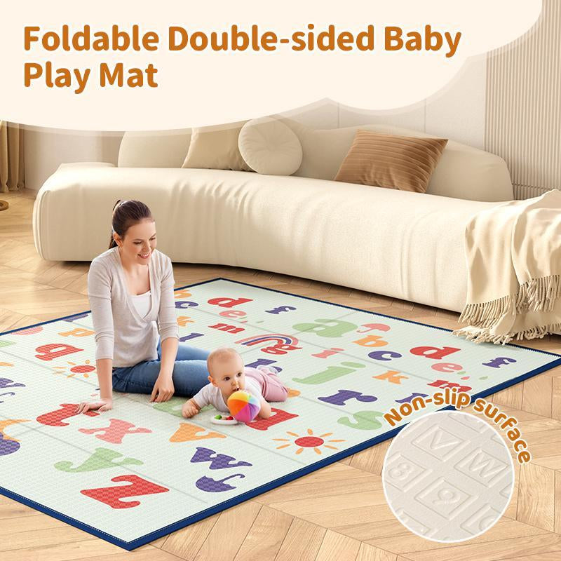 Cozibb BP01 Baby Playpen with Mat, 71" × 59" Extra Large Playpen for Babies and Toddler, Baby Fence Play & Sleep Area for Indoor & Outdoor