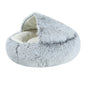 EWASWON Dog Bed for Small Dogs, Cozy Calming Pet Bed for Dogs Cats, Anti-Anxiety, Non-Slip and Machine Washable, Perfect for Home, Indoor/Outdoor Use