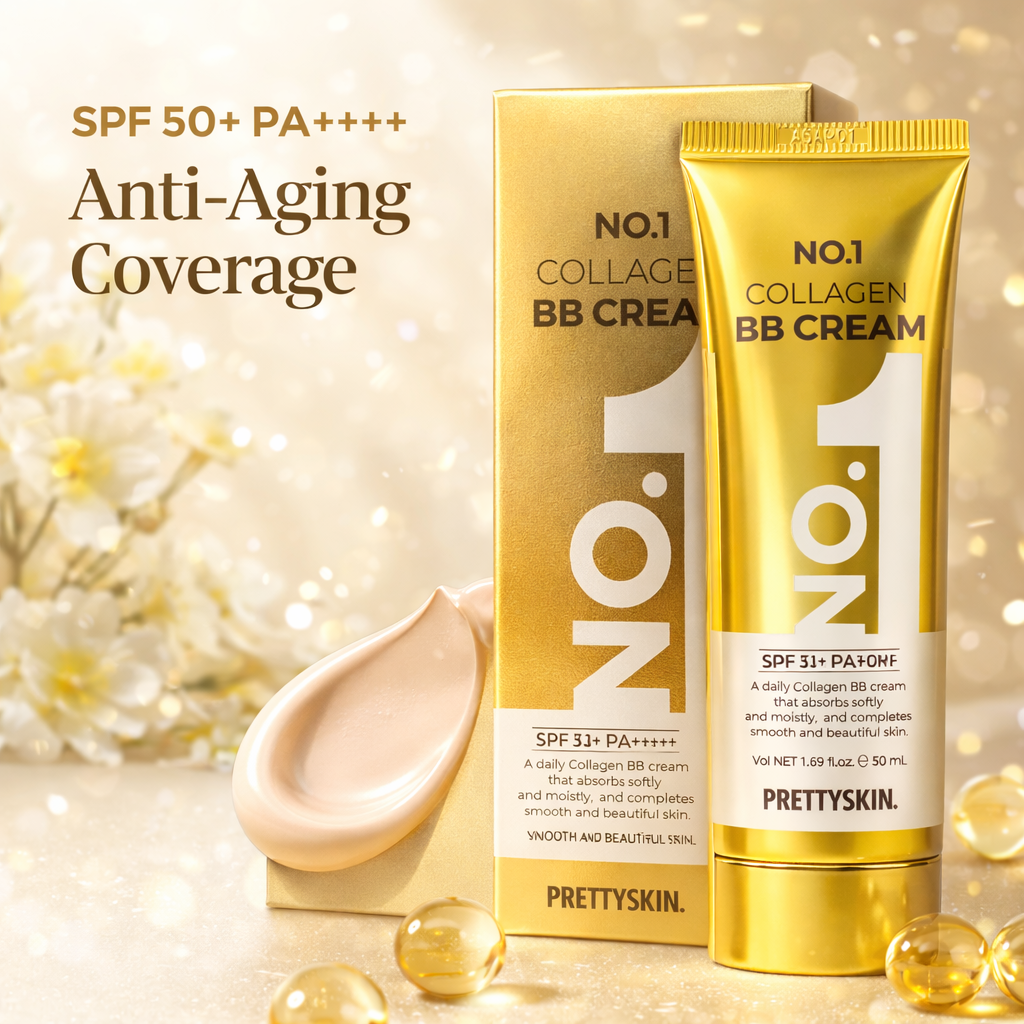 Collagen BB Cream SPF 50 - Hydrating & Brightening