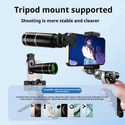 HD 22X Optical Zoom Mobile Phone Lens Universal Clip-On Telescope, Hunting, Camping, Mountaineering, Outdoor Fishing