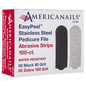 AmericaNails - EasyPeel Pedicure Abrasive Strip | 80 + 180 Grit 100ct