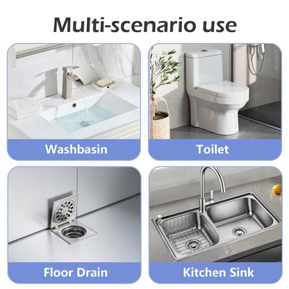 1 Count Toilet Clog Remover Tool,Swift High Pressure Drain,For Bathroom,Unclogging Sinks, Kitchen Drains