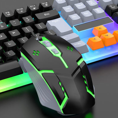 Ultimate 3-in-1 Gaming Bundle: RGB Keyboard, Precision Wired Mouse & Noise Cancelling Headset for Xbox, PS4, PS5 & PC