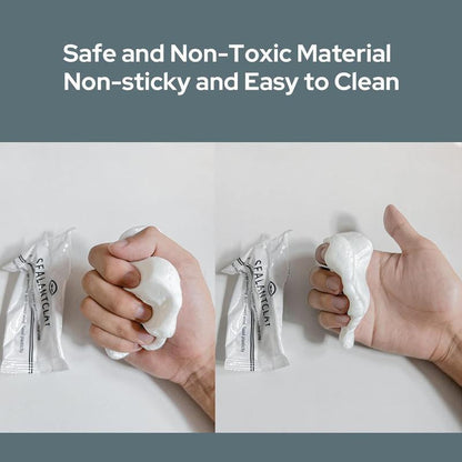 Repair Wall Holes for Wall Hole,10 Counts Waterproof Sealant Mastic,Drain Connection,Quick Mending Mud,Air Conditioning Hole Waterproof Seal Putty.