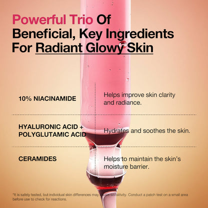 Anua Glow Back Niacinamide 10 + TXA 4 Serum with Hyaluronic Acid - Dark Spot Care & Postnatal Skincare for Radiant Glass Skin (30ml)