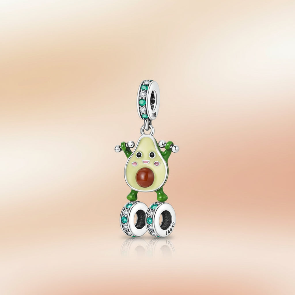 (50-113)MULA S925 Sterling Silver Pendant and Beads , Suitable for Pandora Bracelets and Necklaces, Ideal for Anniversary Gifts, Christmas, Birthday Presents, and Suitable for All Women.