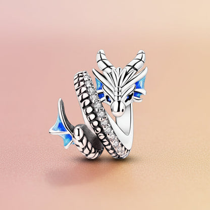 (50-113)MULA S925 Sterling Silver Pendant and Beads , Suitable for Pandora Bracelets and Necklaces, Ideal for Anniversary Gifts, Christmas, Birthday Presents, and Suitable for All Women.