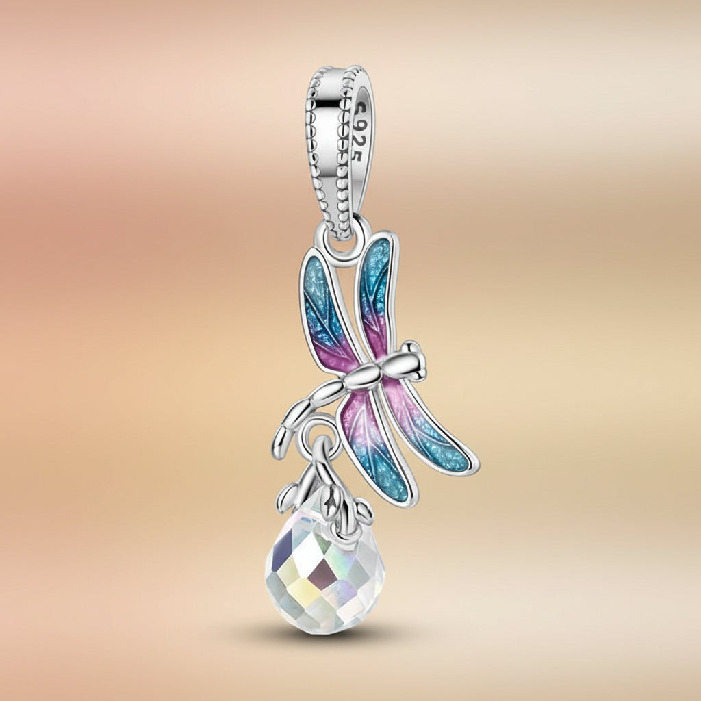 (50-113)MULA S925 Sterling Silver Pendant and Beads , Suitable for Pandora Bracelets and Necklaces, Ideal for Anniversary Gifts, Christmas, Birthday Presents, and Suitable for All Women.