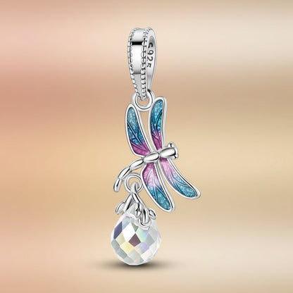 (50-113)MULA S925 Sterling Silver Pendant and Beads , Suitable for Pandora Bracelets and Necklaces, Ideal for Anniversary Gifts, Christmas, Birthday Presents, and Suitable for All Women.