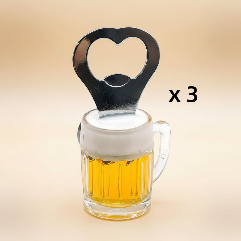 1/2/3 Random Magnetic Bottle Opener for Fridge, Novelty Bottle Opener, Stainless Steel, Multifunctional ,Funny Bottle Opener ,Magnetic Bottle Opener for Fridge ,Bottle Opener, Christmas gift, Beerlover gifts, Novelty Kitchen Gadget