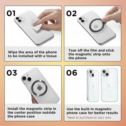 10000Mah Magnetic Power Bank,Foldable Wirelessportable Charger with LED Display,Fast Charging Foriphone 17/16/15/14/13/12 Pro/Pro Max/Plus, Compact Silicone