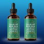 2 Bottle Soursop Bitters Liquid Drops 10-In-1 with Nori, Moringa, Turmeric, Black Seed Oil, Oregano, Ashwagandha Herbal Extracts for Overall Health Vegan,Non-Qz 2 Fl Oz Bathroom Fitness Dietary Supplement