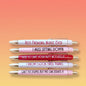 2025 New 5Pc Funny Nurse Pens Set Inspirational Ballpoint Pen,Novelty Pen Set Novelty Pen Stationery Supplies for Student Doctor