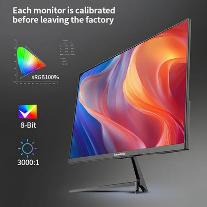27 Inch 4K Gaming Monitor – UHD 3840×2160, 60Hz, HDMI Port, VESA 75×75Mm Wall-Mount, Adaptive Sync, 100% Srgb, 8Bit, 16.7M Color, 3000:1 Contrast