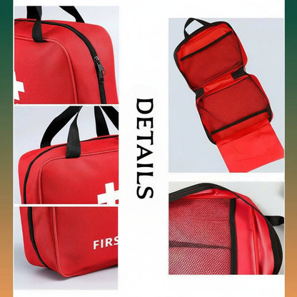 330 Piece First Aid Kit, Premium Waterproof Compact Trauma Medical Kits for Any Emergencies, Ideal for Home, Office, Car, Travel, Outdoor, Camping, Hiking, Boating