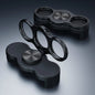 360 Rotation Finger Ring Stand for Phone Dual Loop Folding Mobile Holder Desktop Clip Lazy Bracket