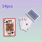 54 Pieces/Set 56X86Mm Game Red Blue Color Poker Games Card Sets Poker Magic Sets Board Games Gifts Children'S Toys