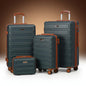 AAIVV 4-Piece Expandable Luggage Set - Durable Hardshell Suitcases with Double Spinner Wheels & TSA Lock (13/20/26/28In) -