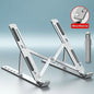 Aluminum Alloy Laptop Holder Stand Adjustable Foldable Portable for Notebook Computer Bracket Lifting Cooling Holder Non-Slip