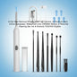 AI Ear Wax Removal Kit with 1080P HD Camera, AI Eardrum Alert, 6-Axis Gyroscope, Waterproof Lens, 230Mah Battery, 8-Piece Ear Cleaning Set, Ios & Android, FSA/HSA Eligible