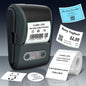 AIFRAME Label Maker with Tape Label Printer for Business Sticker Printer Compatible with 12-57Mm Width Labels Wireless Connectivity High-Speed Printing 1200Mah Battery for Office Home