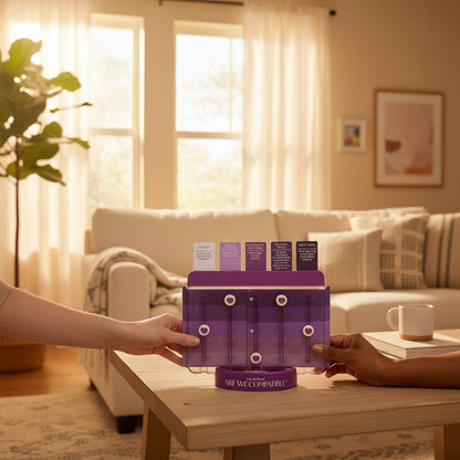 Are We Compatible? by Relatable, a Romantic Relationship Card Game and Couples Games for Adults - Perfect for Fun Date Night Ideas, Gifts for Girlfriend, or Wedding Gifts for Newlyweds