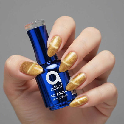 Ailika 041 Cat Eye Gel Nail Polish Shimmering Effect 15ml