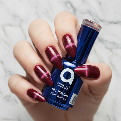 Ailika 051 Cat Eye Gel Polish Shimmer Finish 15 ml