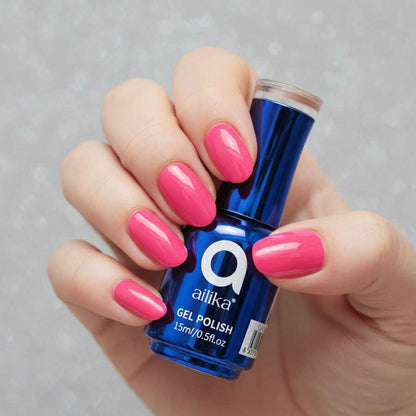 Ailika 096 Gel Nail Polish Deep Sapphire Shine 15 ml