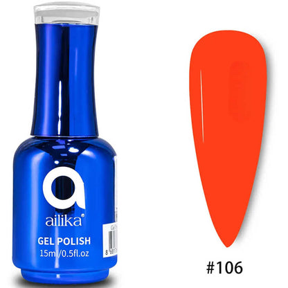 Ailika 106 Gel Nail Polish Deep Sapphire Shine 15 ml