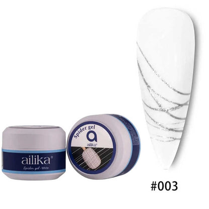 Ailika Spider Gel Silver Elastic Nail Art Gel 5g
