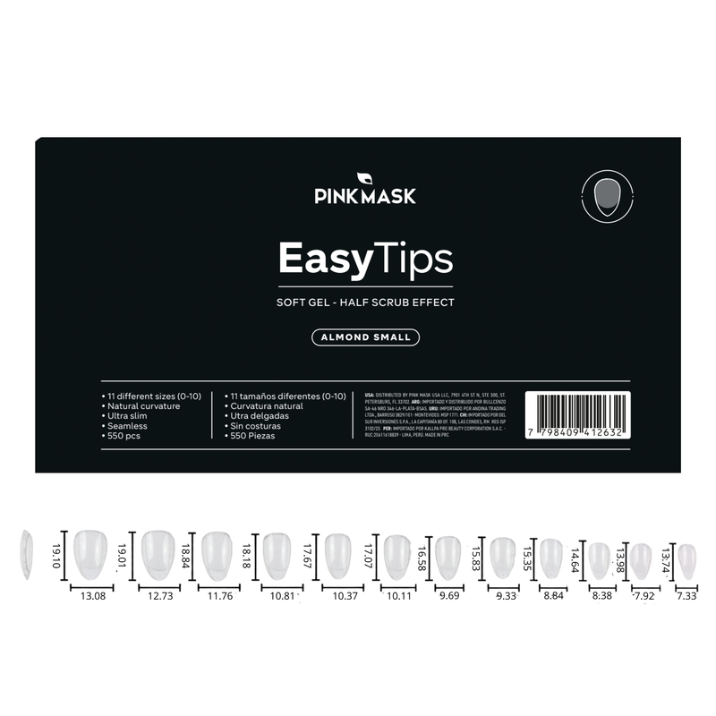 Easy Tips - Almond Small (Short)