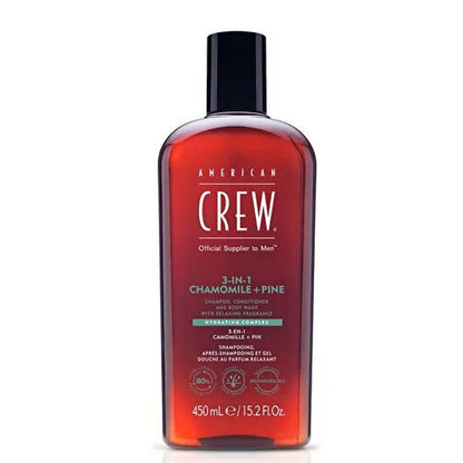 American Crew 3-in-1 Shampoo Conditioner & Body Wash 450ml