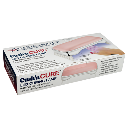 AmericaNails - Cush'n Cure LED Curing Lamp with Armrest