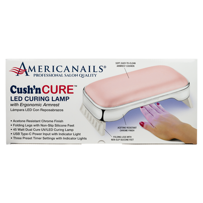 AmericaNails - Cush'n Cure LED Curing Lamp with Armrest