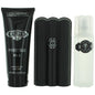 Cuba Prestige Black, 3 Piece Gift Set for Men