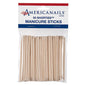 AmericaNails - Shorties Birchwood Manicure Stick 50ct