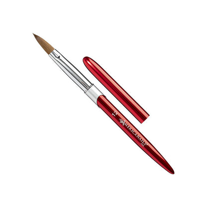 Americanails - Acrylic Brush Naturally Kolinsky - Oval Acrylic #12 Brush