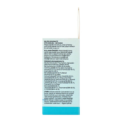 Eklips Ocean Decorative Car Air Freshener 10 ml