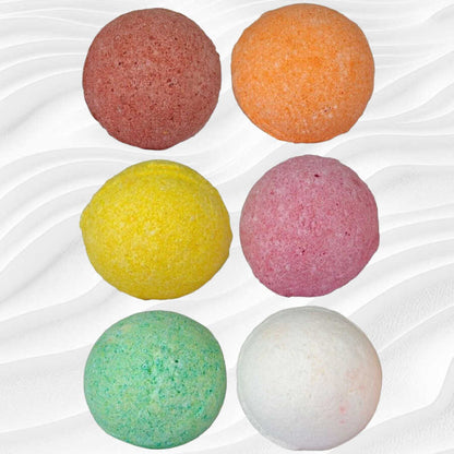 Antac Manicure and Pedicure Bath Bomb Set 6 Pieces