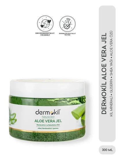 Dermokil Aloe Vera Gel Soothing Skin Moisturizer 300 ml